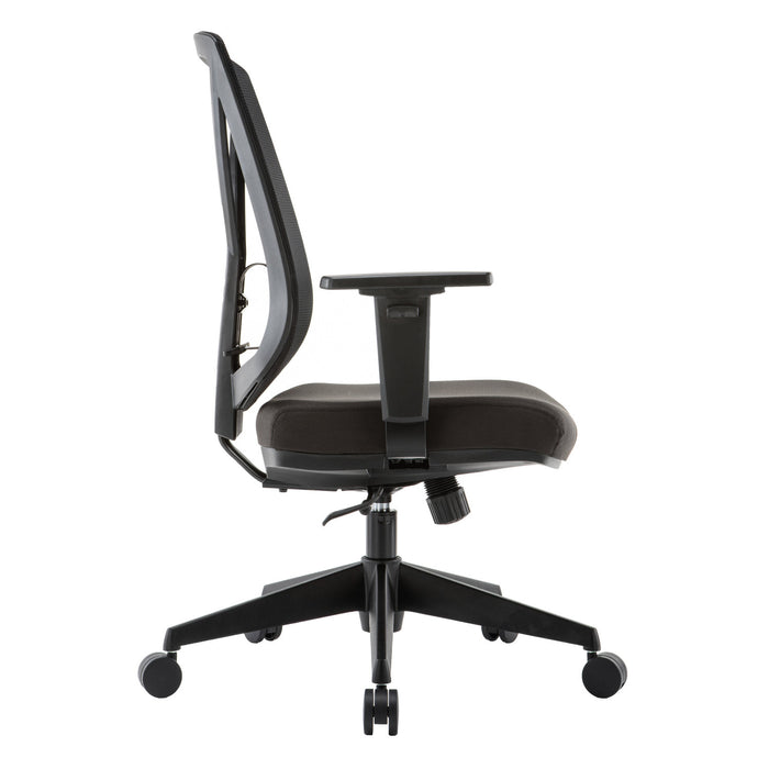 TygerClaw Mid Back Breathable Mesh Office Chair with Lumbar Support