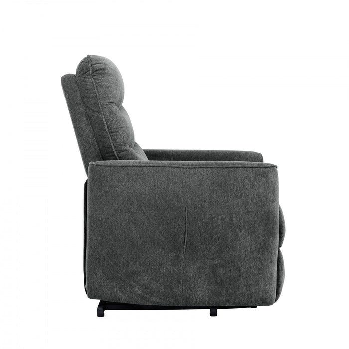 Sawyer 30 in. Upholstered Power Lift Recliner Chair - Grey
