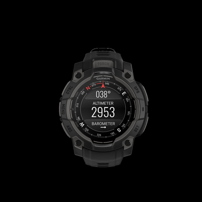 Garmin Instinct 3 Amoled Smartwatch 45 Mm - Rugged Military Spec 810, Compass, Barometric Altimeter 