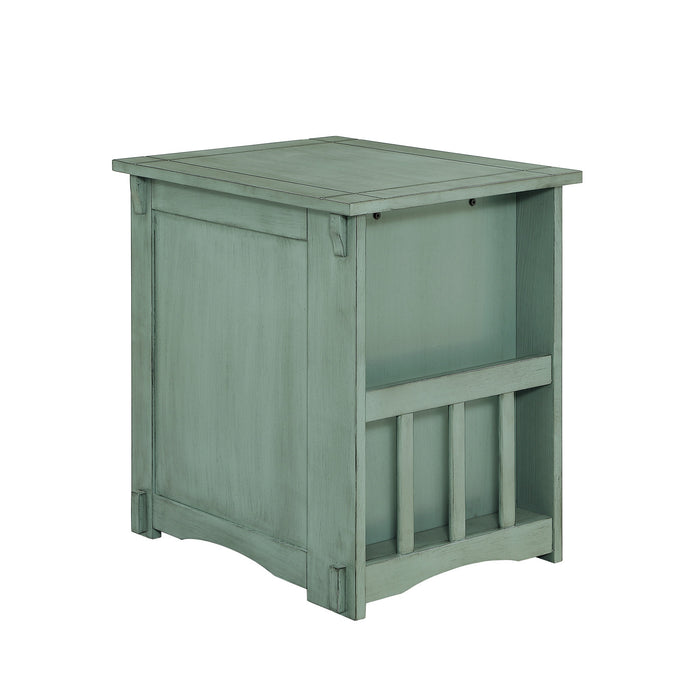 Parnell Chairside Table - Teal