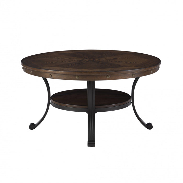 Franklin Coffee Table - Brown