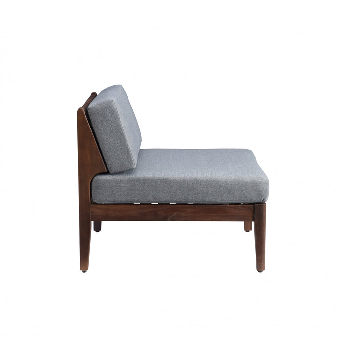 Summerlyn Fabric Indoor/Outdoor Patio Chair - Walnut