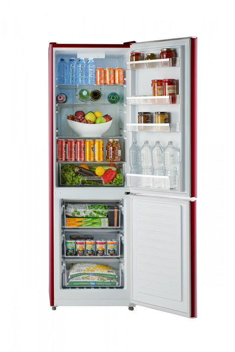 iio 11 Cu. Ft. Bottom-Freezer Retro Refrigerator - ALBR1372R-R