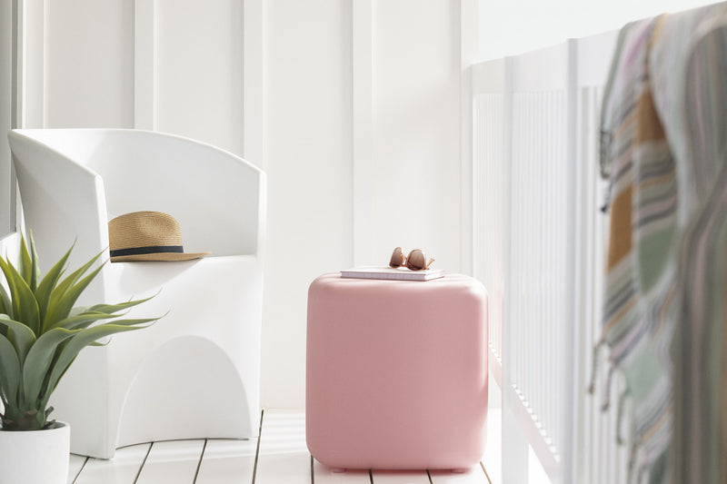 Dalya Outdoor Side Table - Pink Blush