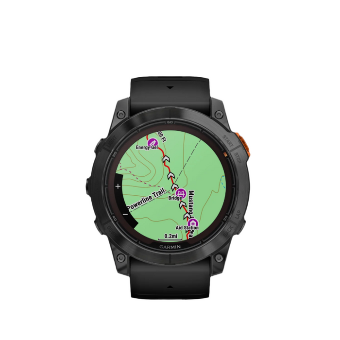 Garmin Fenix® 7x Pro Gps Smartwatch - Health Monitoring With Solar Charging, 51mm - Slate Gray