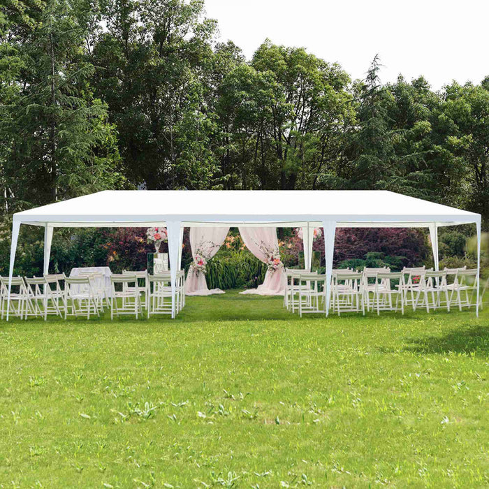 Costway 10'x30' Party Wedding Outdoor Patio Tent Canopy Heavy Duty Gazebo Pavilion Event