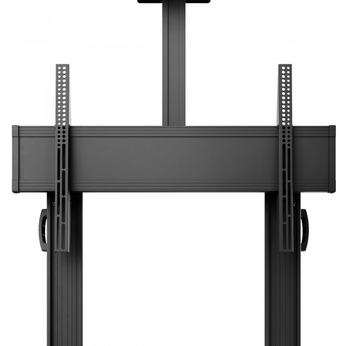 Kanto MTMA100PL Mobile TV Cart with Adjustable Shelf and Built-in Handles for 55\" - 100\" TVs, Black Tv Mount
