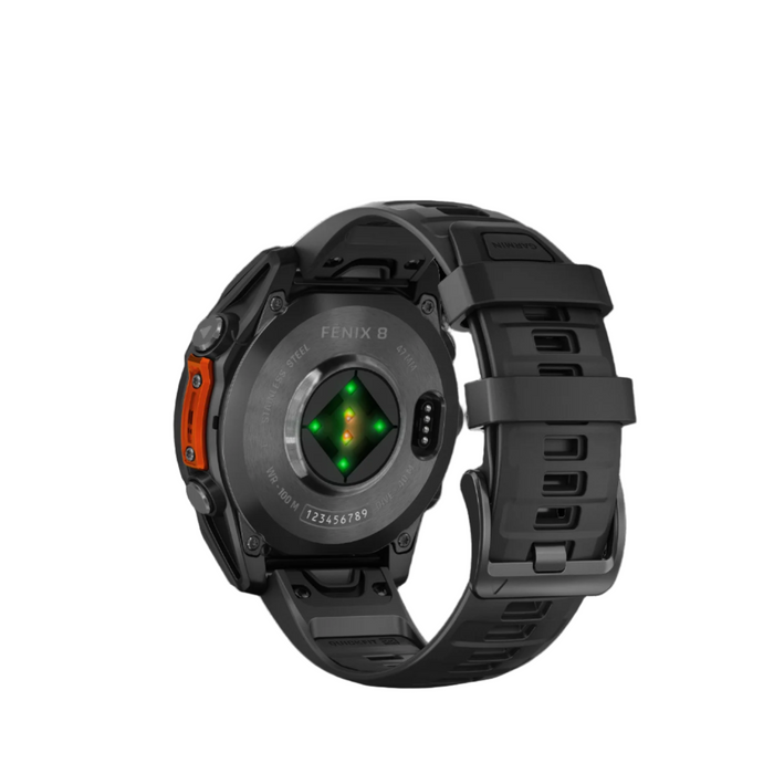 Garmin Fēnix 8 Amoled Smartwatch 47mm - Gps, Compass, Gyroscope And Barometric Altimeter 
