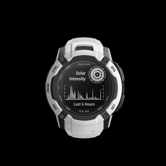 Garmin Instinct® 2x Solar Gps Smartwatch - Health & Fitness Tracking With Multi-band Gnss - Whitestone