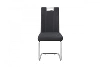 Paladin Dining Chair Grey Fabric (set Of 2) 