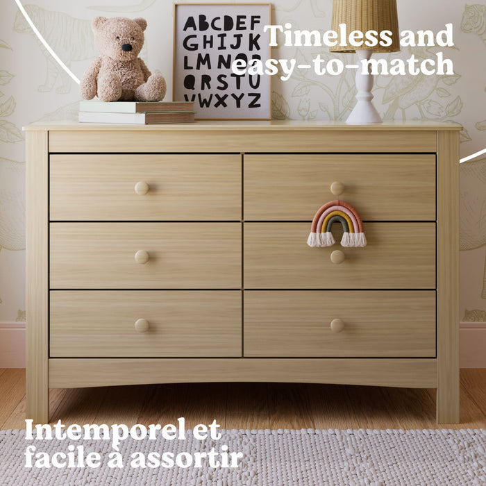 Graco Noah 6 Drawer Dresser - Driftwood