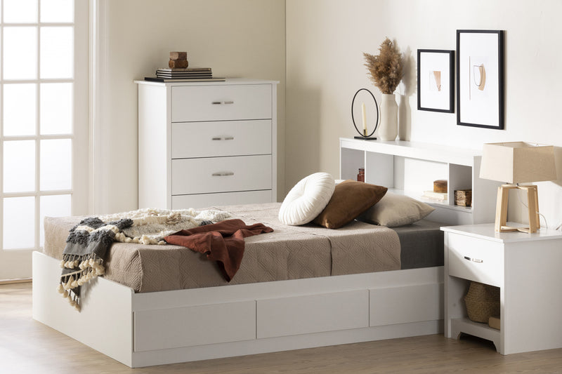 Fusion 5-drawer Chest - Pure White 