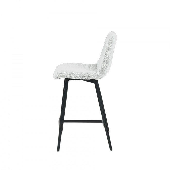 Corbin Light Grey Upholstered Bar Stool (Set of 2)