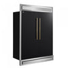 Forno Maderno 60 Inch Convertible Refrigerator/Freezer in Black, Trim Kit, 27.2 cu.ft. - FFFFD1722-60MG-BLK | Refrigerateur/congelateur convertible Maderno de 60 po, noir, 27,2 pi³ – FFFFD1722-60MG-BLK