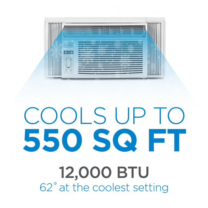 Black+Decker 12,000 BTU Window Air Conditioner  - BD12WT6