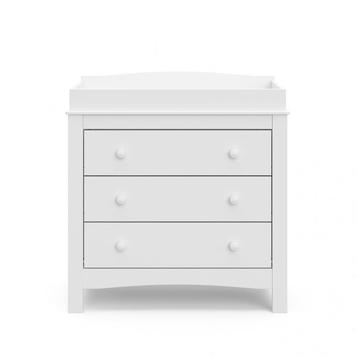 Graco Noah 3 Drawer Chest with Changing Topper - White
