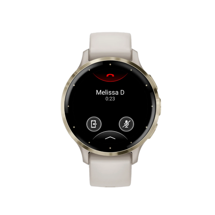 Garmin Forerunner® 165 Gps Smartwatch - Health Tracking With Amoled Display - Mist Gray/whitestone