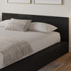 Kanso Low Platform Bed Set King Bed | Kanso Lit a Plateforme Basse avec Tete de Lit