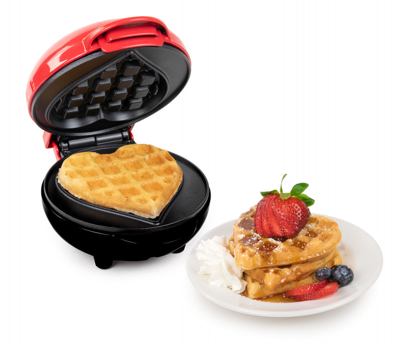 Nostalgia My Mini Heart Waffle Maker Counter-top Product
