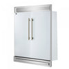 Forno Maderno 60 Inch Convertible Refrigerator in White, 27.2 cu.ft. - FFFFD1722-60MG-WHT | Refrigerateur/congelateur convertible Maderno de 60 po, blanc, 27,2 pi³ – FFFFD1722-60MG-WHT