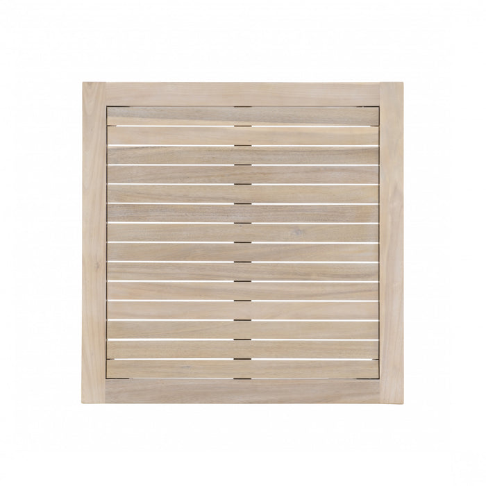 Teagon Square Outdoor Patio Coffee Table - Natural