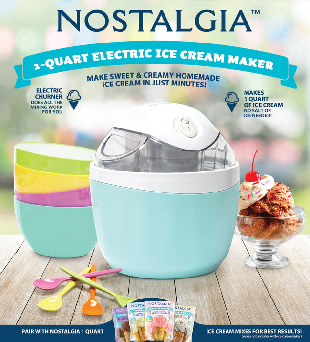Nostalgia 1 Quart Gel Ice Cream Maker Counter-top Product