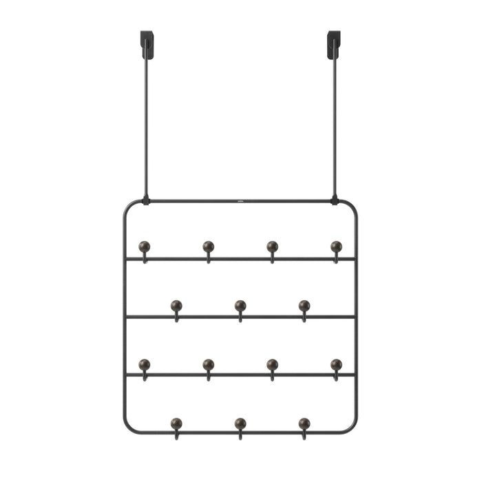 Umbra Estique Multi-Organizer Hooks - Black and Walnut