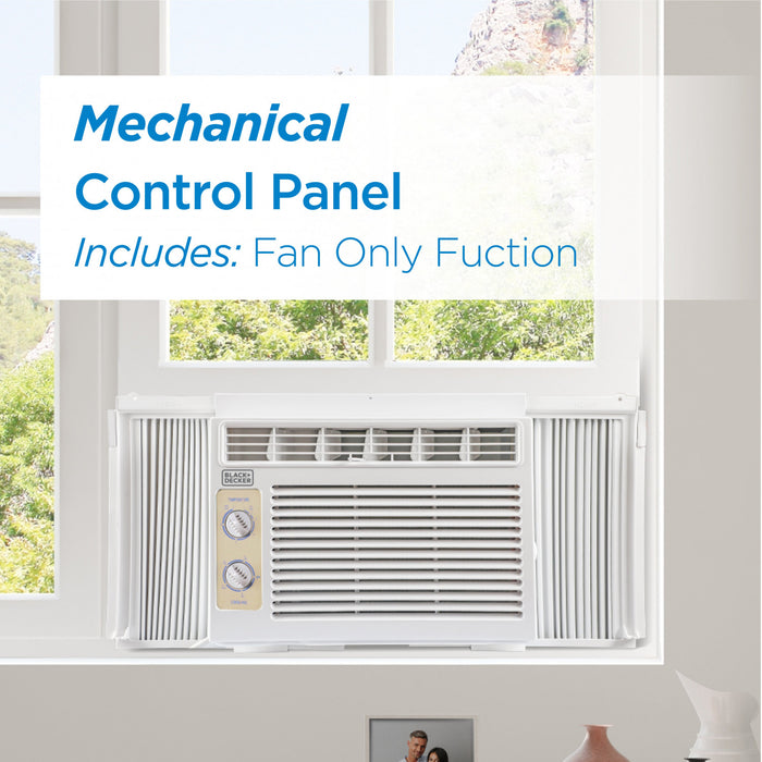 Black+Decker 5,000 BTU Window Air Conditioner - BD05MWT6