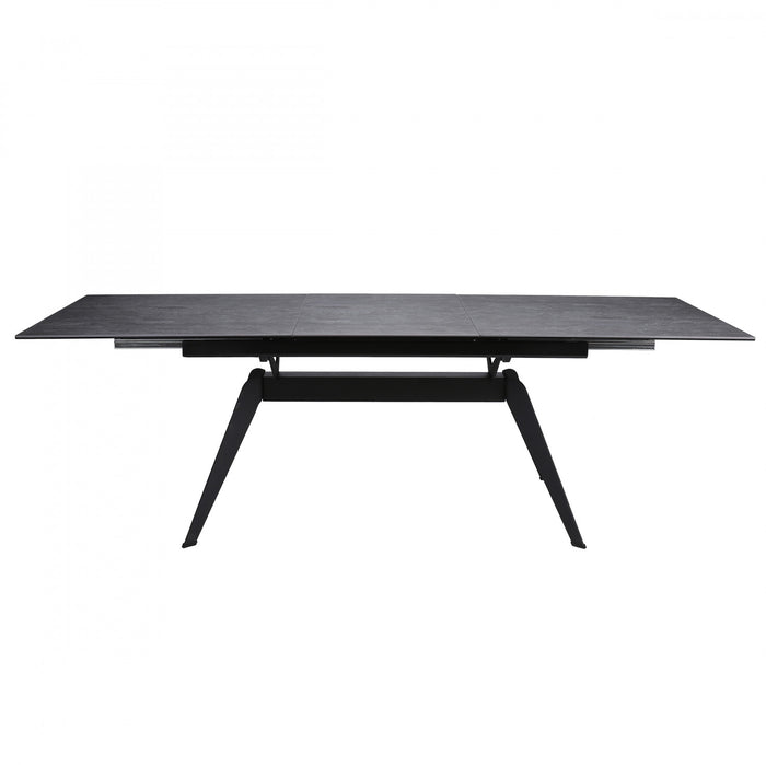 Larkin 63-86 in. Extendable Ceramic Dining Table (Seats 6-8)