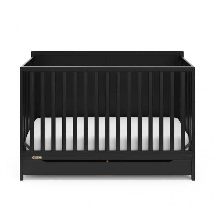 Graco Melrose 5-in-1 Convertible Crib with Drawer - Black