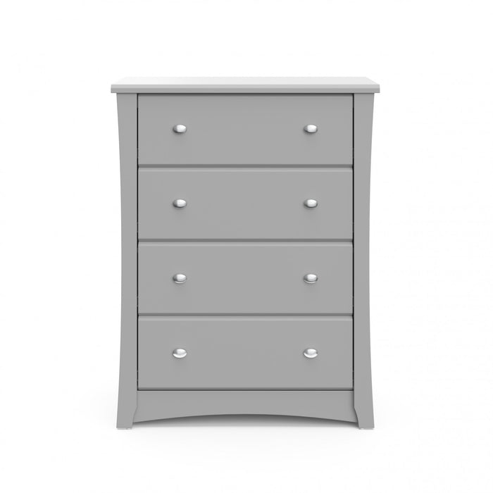 Storkcraft Crescent 4 Drawer Dresser - Pebble Gray