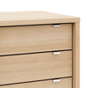 Multi-Purpose Storage Office Storage And Filling Cabinet, Natural Blonde Oak Coat Rack | Filiere Chrono, 3 tiroirs, chene blond naturel