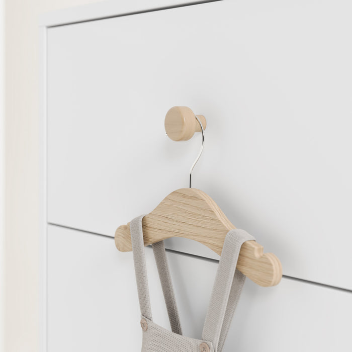 Storkcraft California 6 Drawer Dresser - White/Driftwood