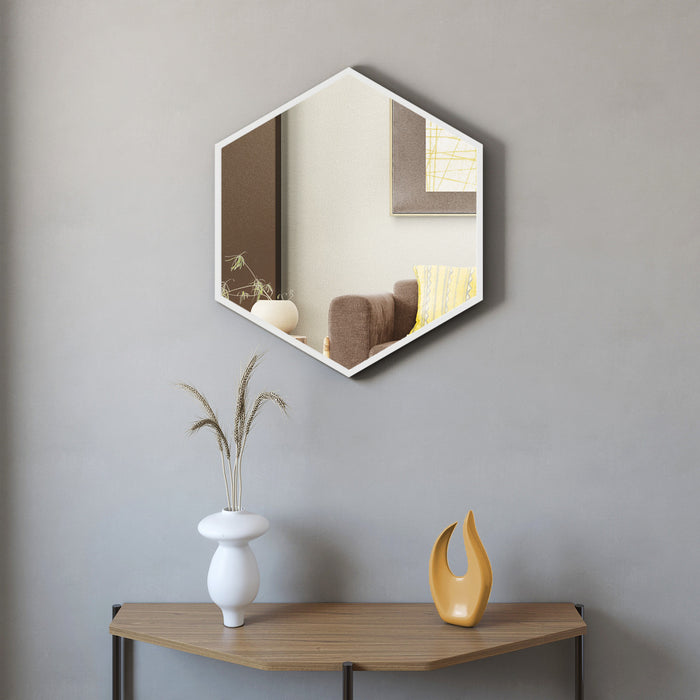 Zona White 28\" Mirror