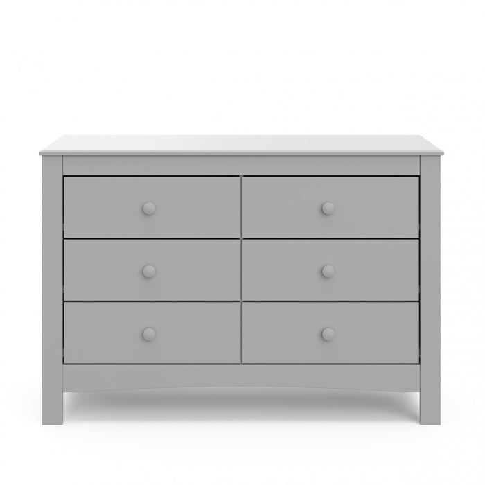 Graco Noah 6 Drawer Dresser - Pebble Gray