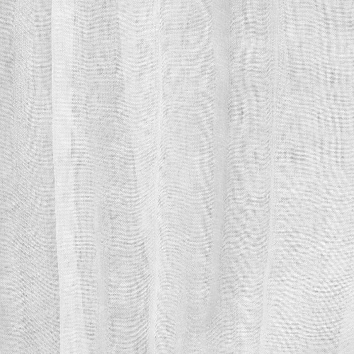 Habitat Paloma Apricot Sheer Dual Header Curtain Panel - 52 x 108