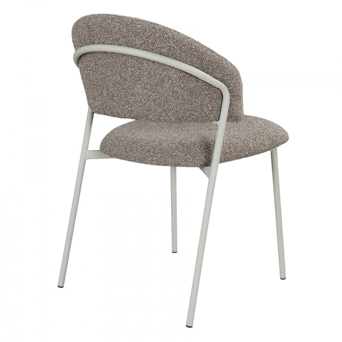 Solene Upholstered Dining Chair with Metal Legs (Set of 2)