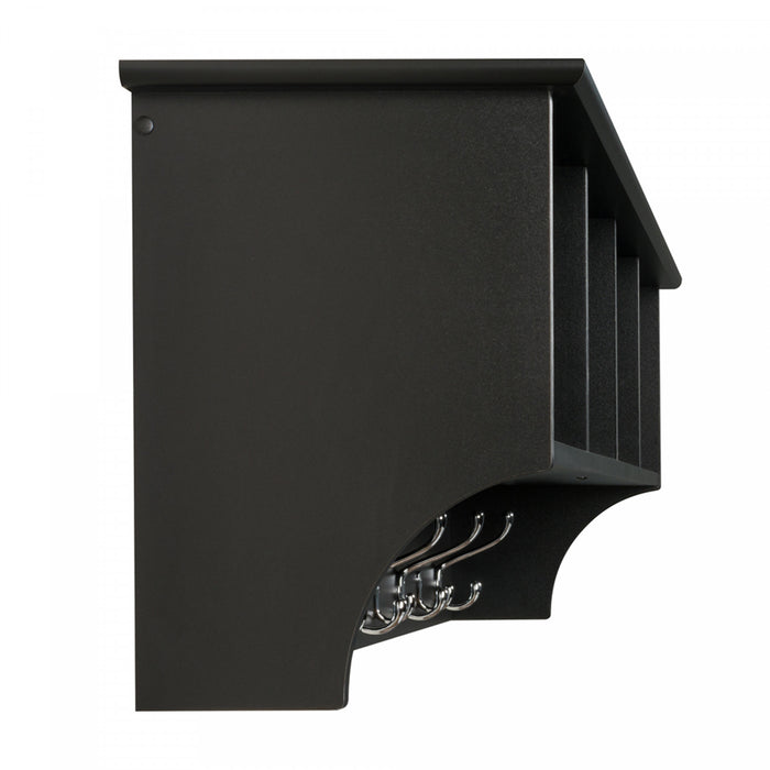 Hanging Entryway Shelf - Black