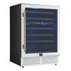 Forno Bacchino 24" Wine Cooler, White,51 Bottle Capacity, Built-In or Freestanding-FWCDR6634-24WHT | Refroidisseur a vin Bacchino de 24",Blanc, capacite de 51 bouteilles,encastrable ou autonome-FWCDR6634-24WHT