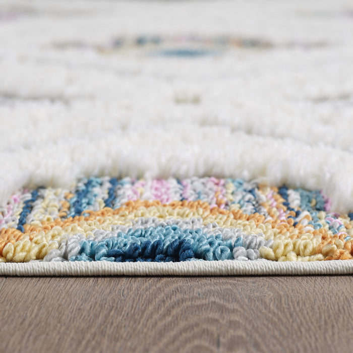 Lola Boho Shag Area Rug - 2'7\" x 8'