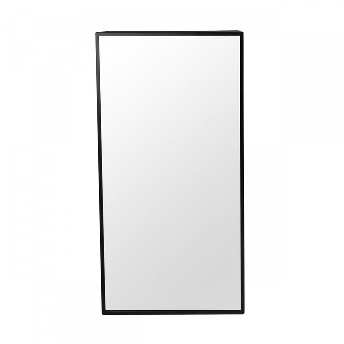 Umbra Cubiko Wall Mirror and Storage Unit - Black