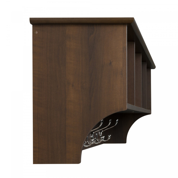 Hanging Entryway Shelf - Espresso