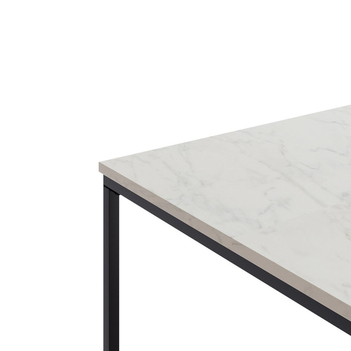Terra Rectangular Coffee Table With Marble Top