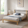 Kumiki Interlocking Bamboo Platform Bed with Headboard - King Size | Kumiki lit plateforme à emboîtement en bambou avec tête de lit - Très grand