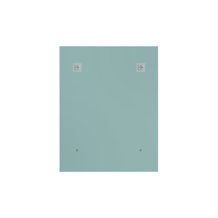 Dovetail 22 Inch Frameless Rectangular Mirror In Chrome