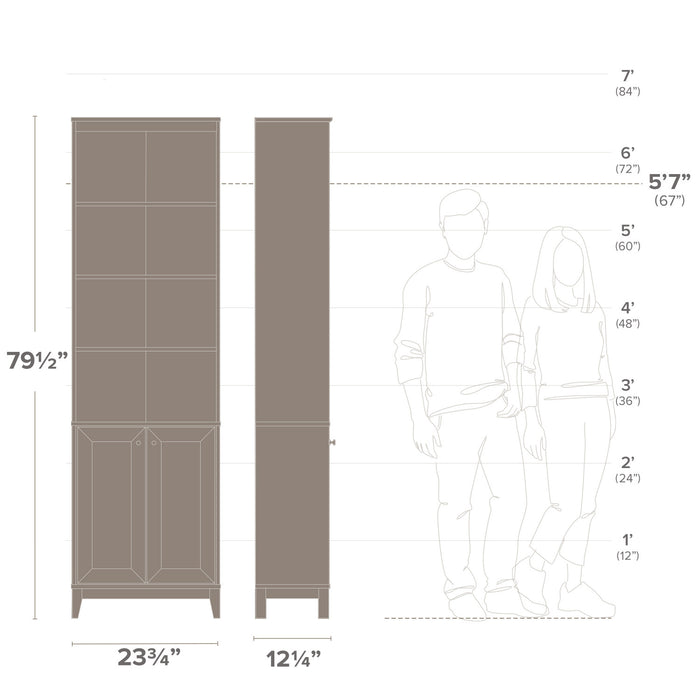 Prepac Yaletown Bookcase - White