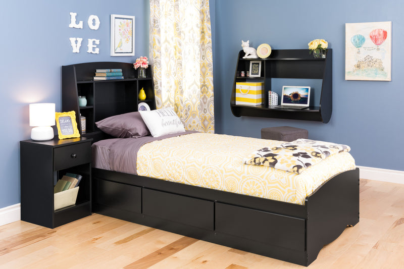 Astrid Twin Headboard - Black