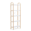 Umbra Modern Bellwood 5-Shelf Bookcase - White and Natural