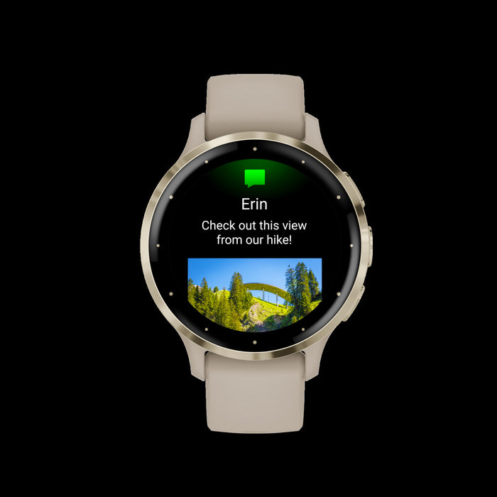 Garmin Venu® 3s Gps Smartwatch - Health Tracker W/14 Days Battery Life, 41mm - French Gray Case