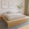 James Platform Bed Queen Bed | Lit Plateforme James